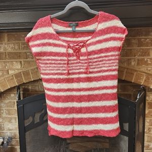 LRL Lauren Jeans Co. Sleeveless Sweater